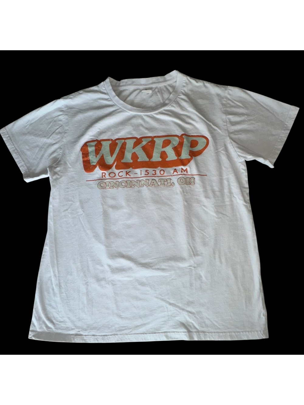 WKRP Cincinnati Turkey Drop 1978 T Shirt Mens Large Thanksgiving Graphic Tee